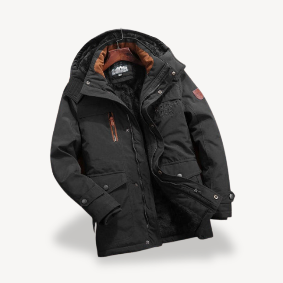 Winter Parka Jacket with Fleece Lining | Loravelle
