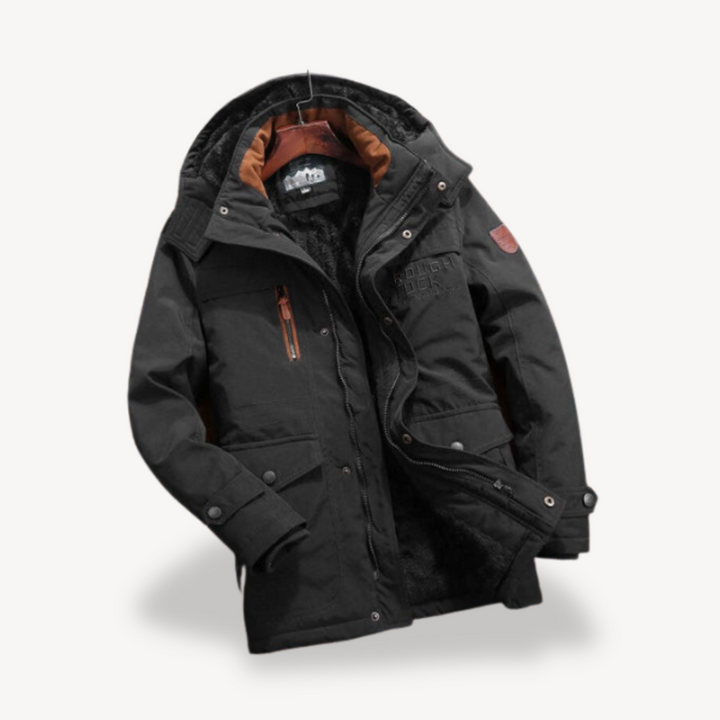 Winter Parka Jacket with Fleece Lining | Loravelle