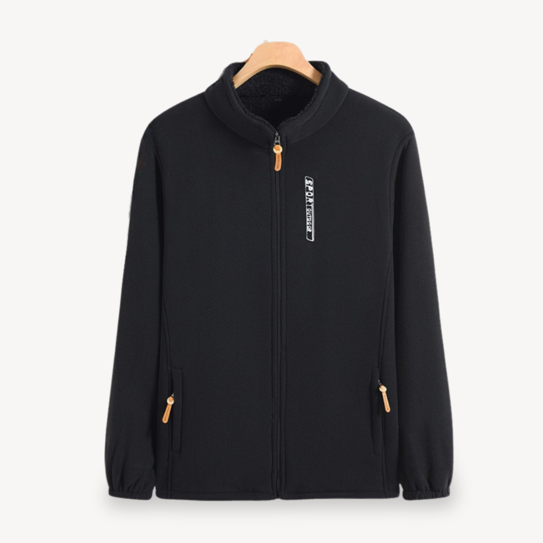 Men's Fleece Zipper Jacket | Loravelle