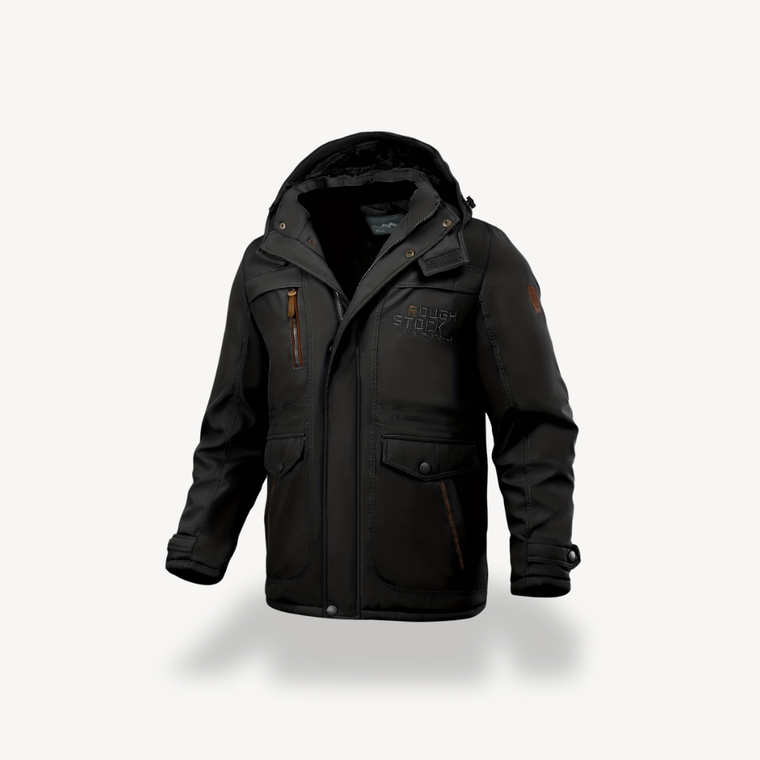 Men's Winter Jacket with Hood | Loravelle