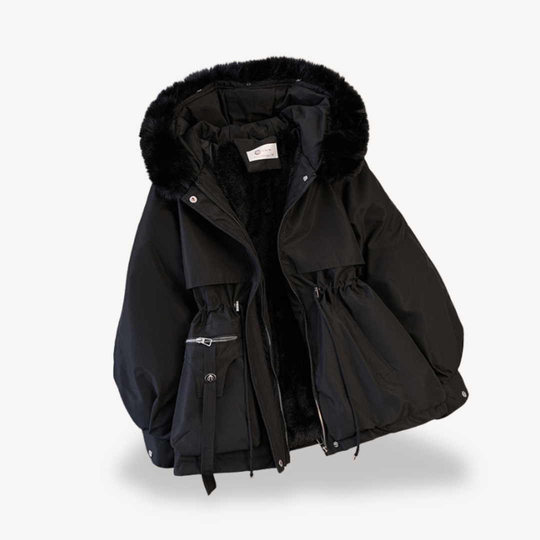 Women's Faux Fur-Lined Parka Jacket | Loravelle