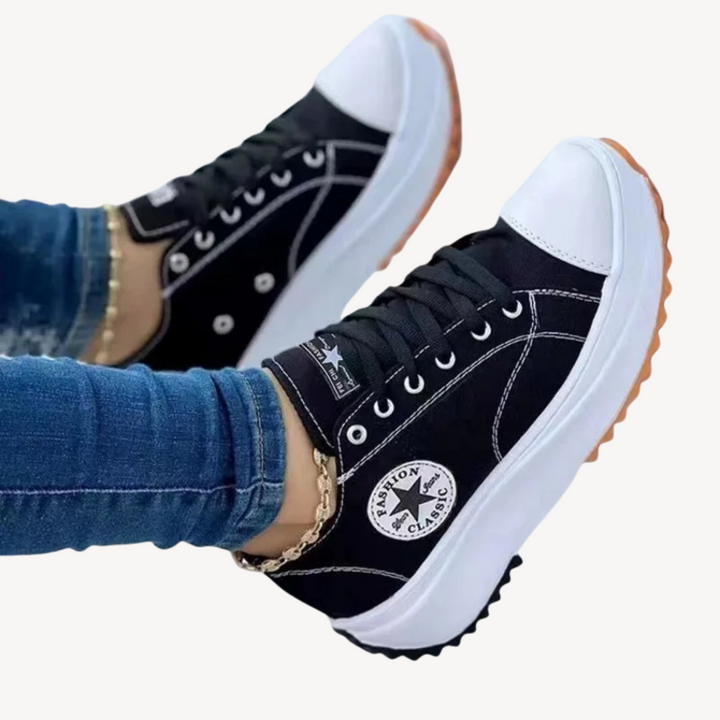 Orthopedic Canvas Sneakers for Women | Loravelle
