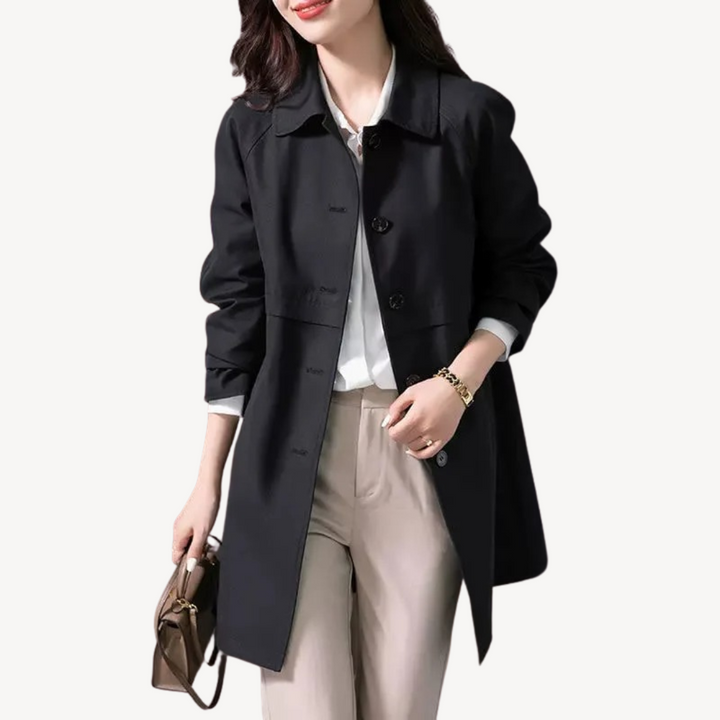 Women’s Button Coat | Loravelle