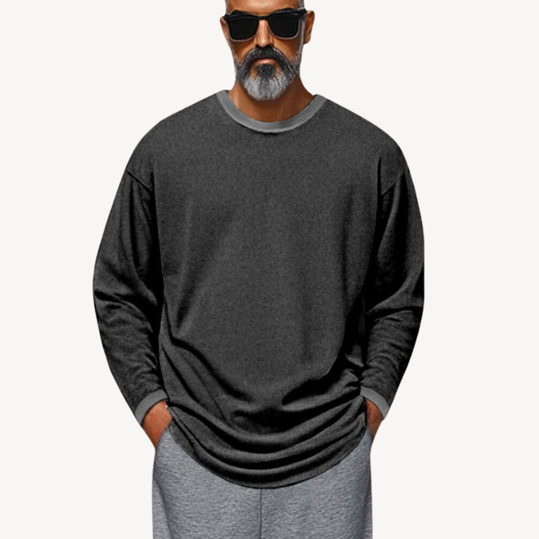 Men's Casual Long Sleeve Top | Loravelle