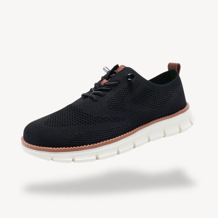 Knit Urban Orthopedic Shoes Men Olive | Loravelle