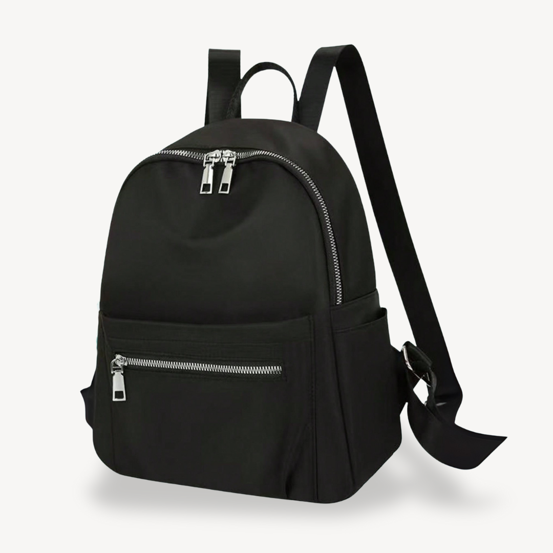 Women's Quilted Nylon Backpack | Loravelle
