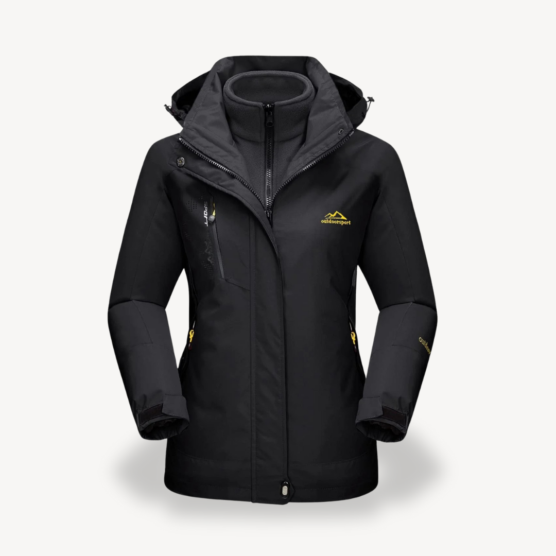 Women's 3-in-1 Waterproof Ski Jacket | Loravelle
