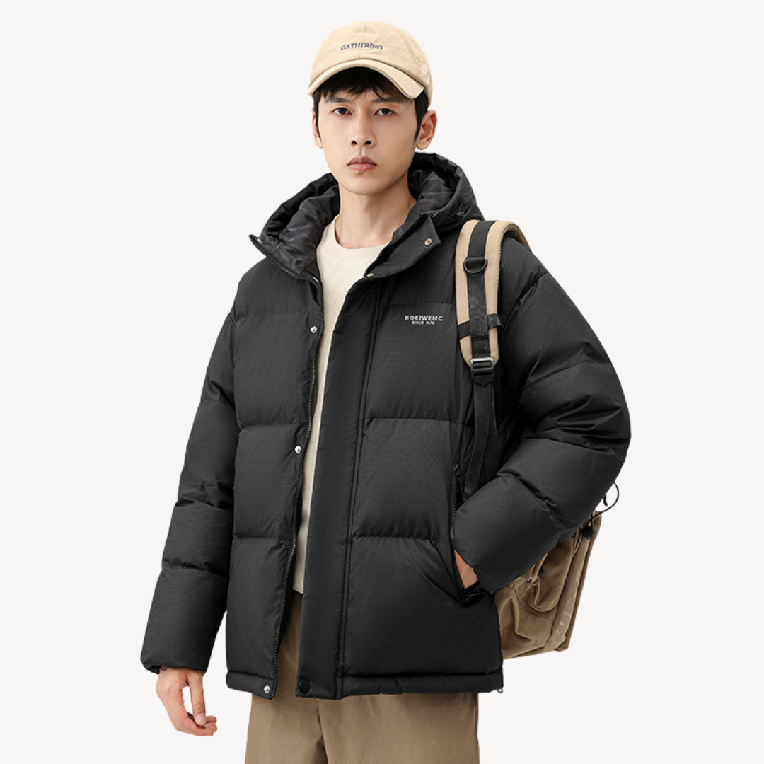 Men's Puffer Jacket Padded Nylon | Loravelle