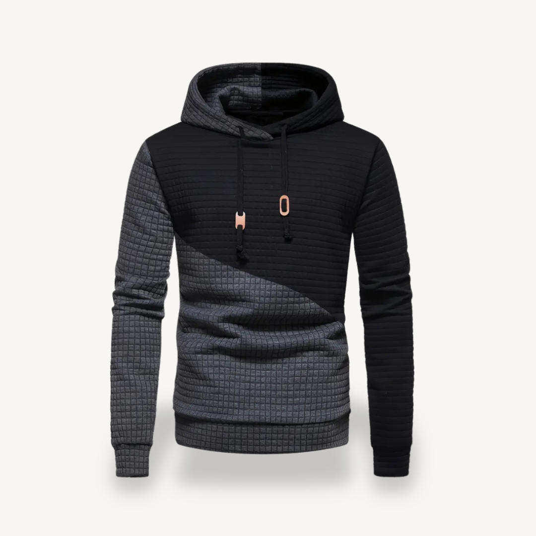 Men’s Quilted Hoodie | Loravelle