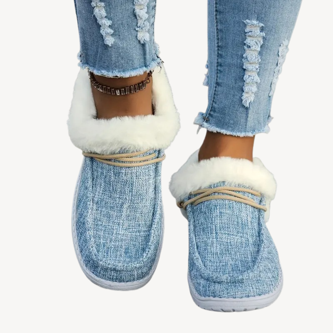 Orthopedic Slip-On Fur Lined Shoes | Loravelle