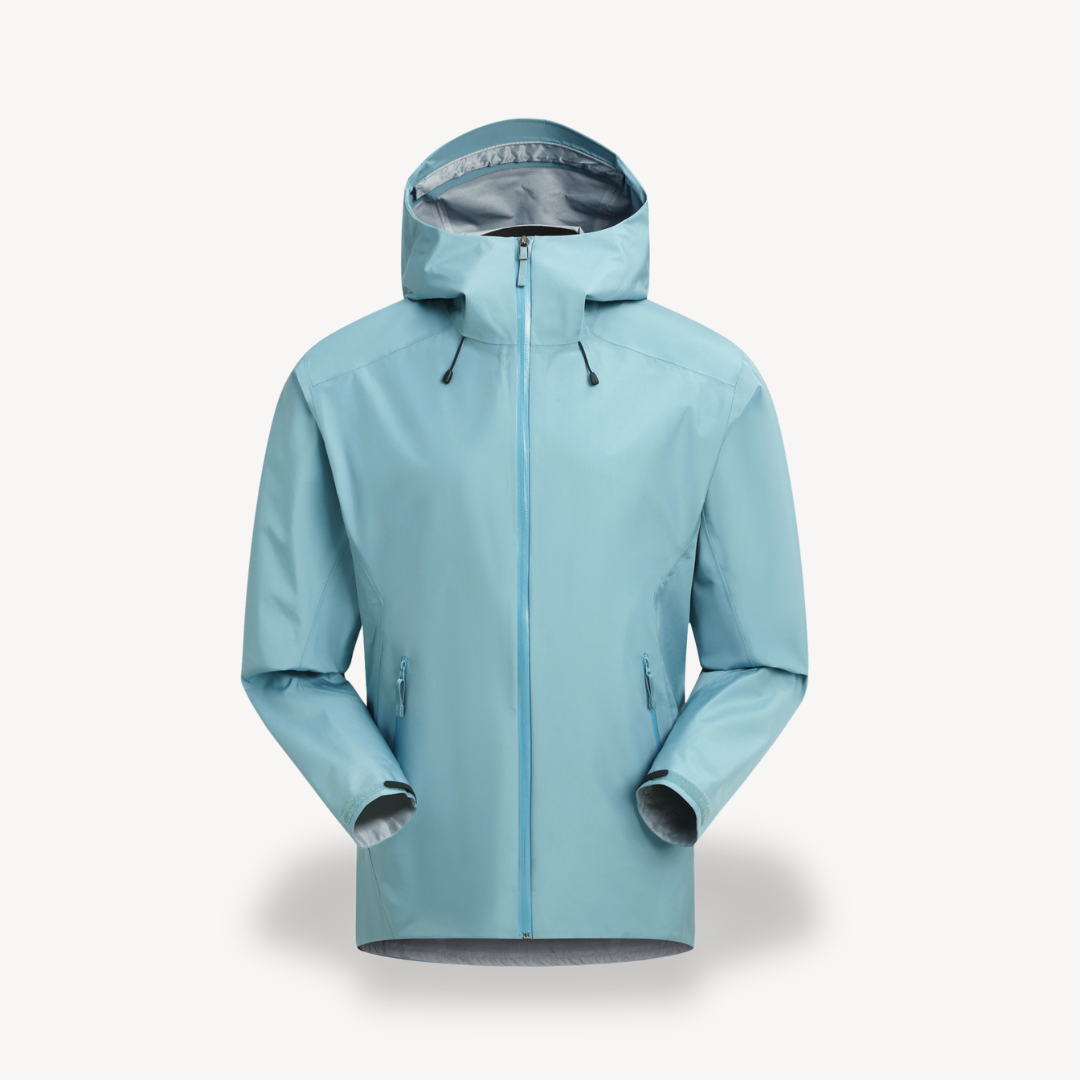Unisex Waterproof Rain Jacket with Hood | Loravelle