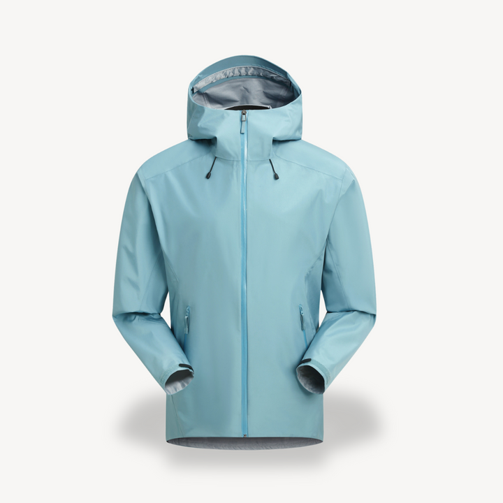 Unisex Waterproof Rain Jacket with Hood | Loravelle
