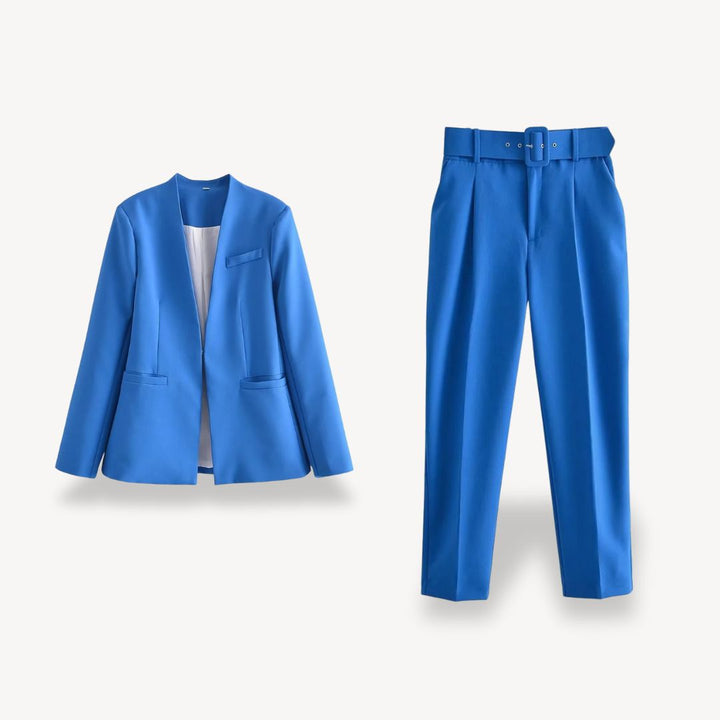Suit Blazer Pants Set Women | Loravelle