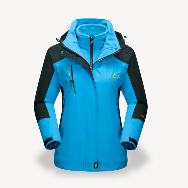 Women's 3-in-1 Waterproof Ski Jacket | Loravelle