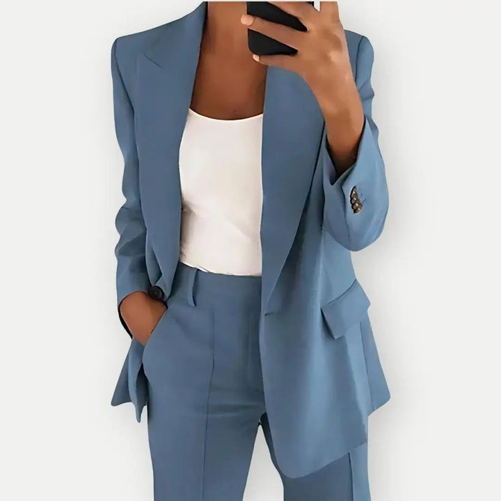 Suit Blazer Pants Set Women | Loravelle