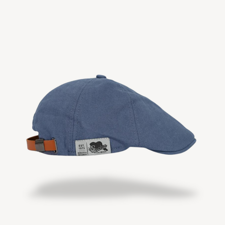 Men's Adjustable Flat Cap | Loravelle