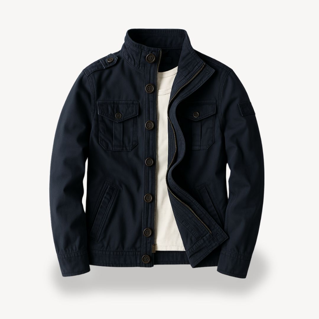 Cotton Field Jacket Men | Loravelle