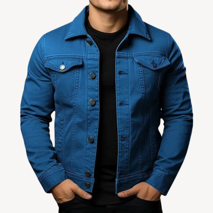Men's Classic Denim Jacket | Loravelle