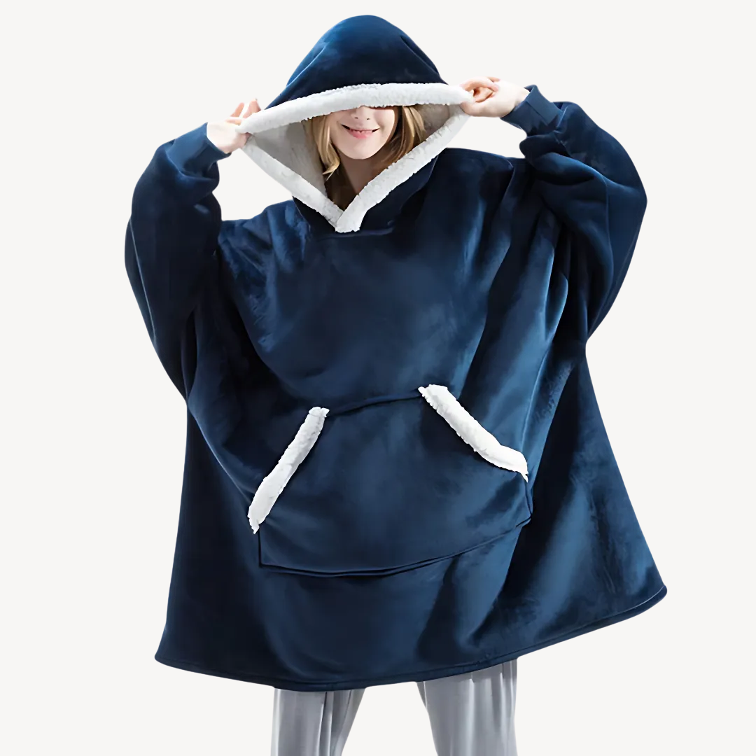 Oversized Tie-Dye Hoodie Blanket | Loravelle