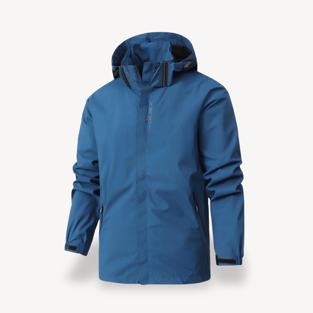 Men’s Water-Resistant Zip Hoodie | Loravelle