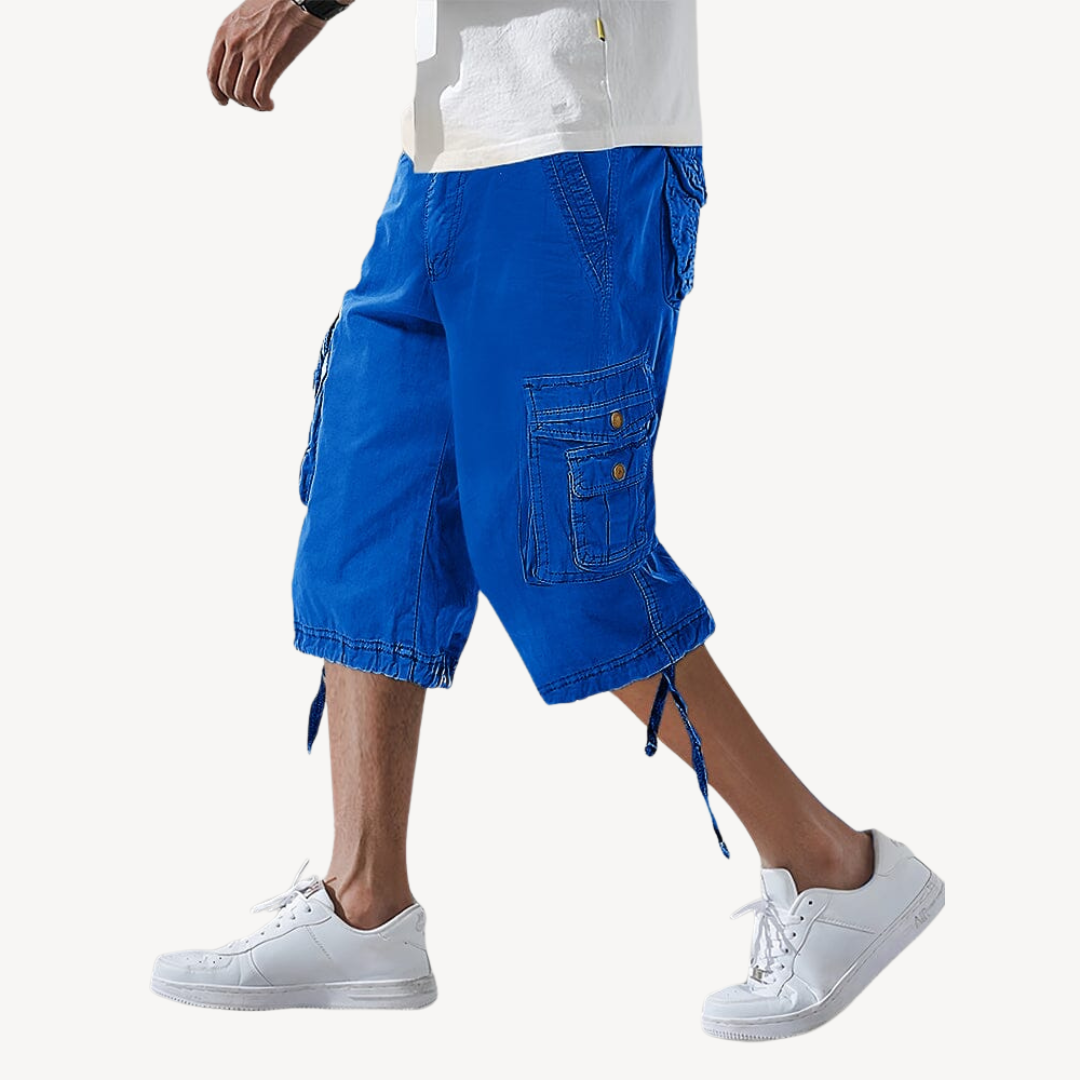 Men's Cargo Capri Shorts | Loravelle