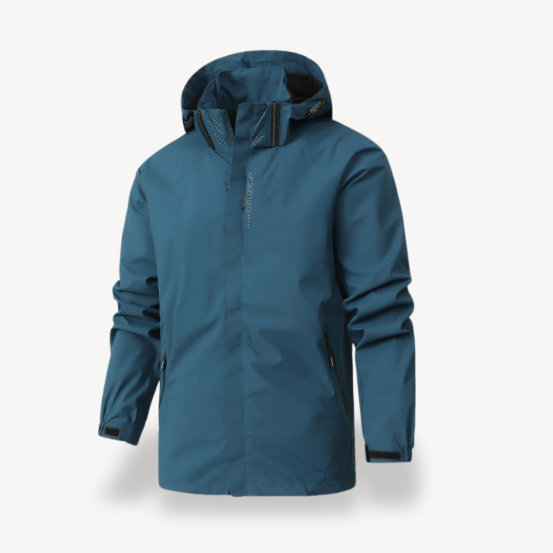 Men's Waterproof Windbreaker Hiking Jacket | Loravelle