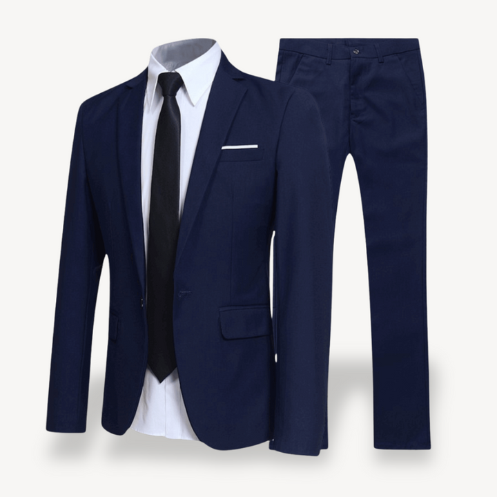 Men’s Tailored Suit with Tie | Loravelle