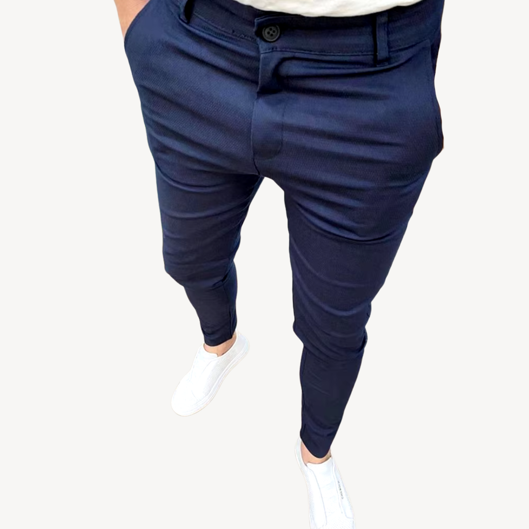Men’s Slim Fit Stretch Dress Pants | Loravelle