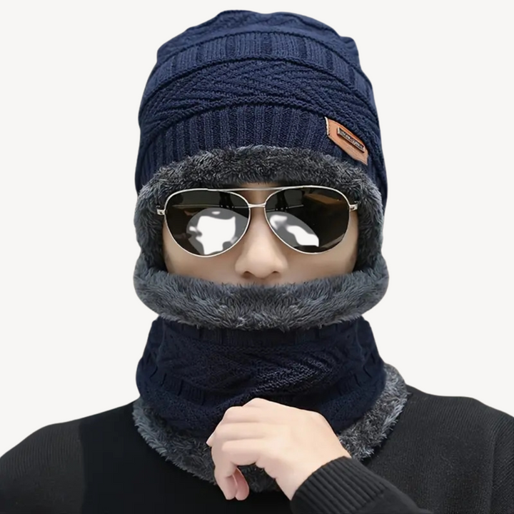 Men's Winter Beanie and Scarf Set | Loravelle