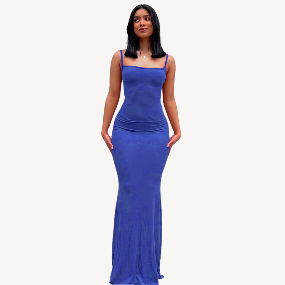 Loravelle | Women's Ribbed Maxi Dress