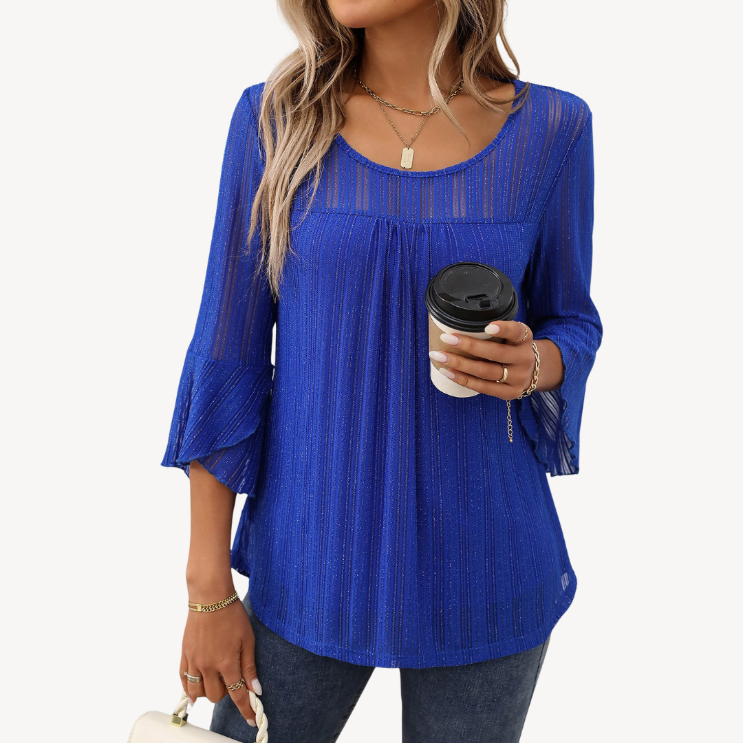 Bell Sleeve Tunic Top for Women | Loravelle