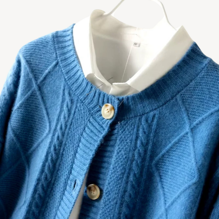 Button-Front Knit Cardigan for Women | Loravelle