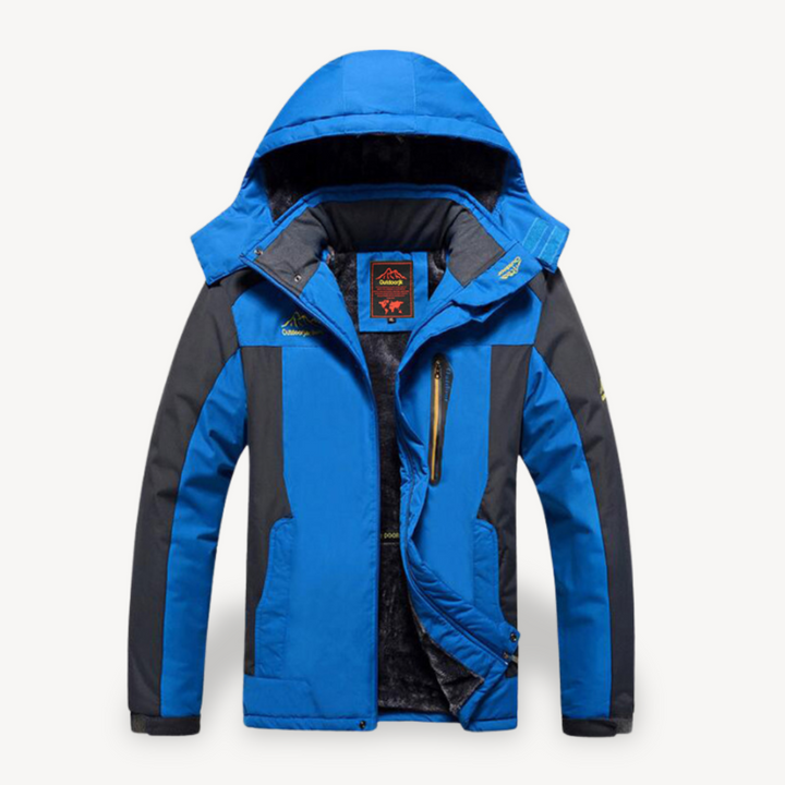 Men's Waterproof Fleece Ski Jacket | Loravelle
