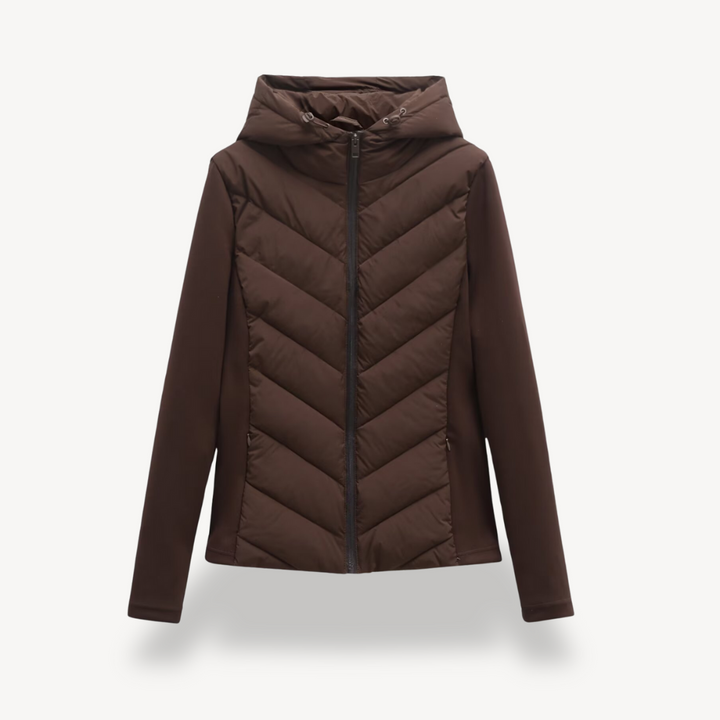 Women’s Chevron Quilted Jacket | Loravelle