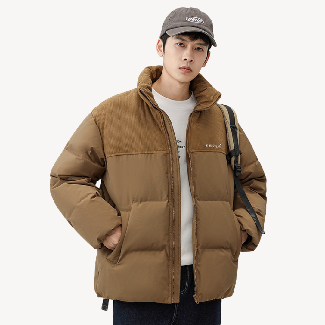 Men's Puffer Jacket Padded Nylon | Loravelle