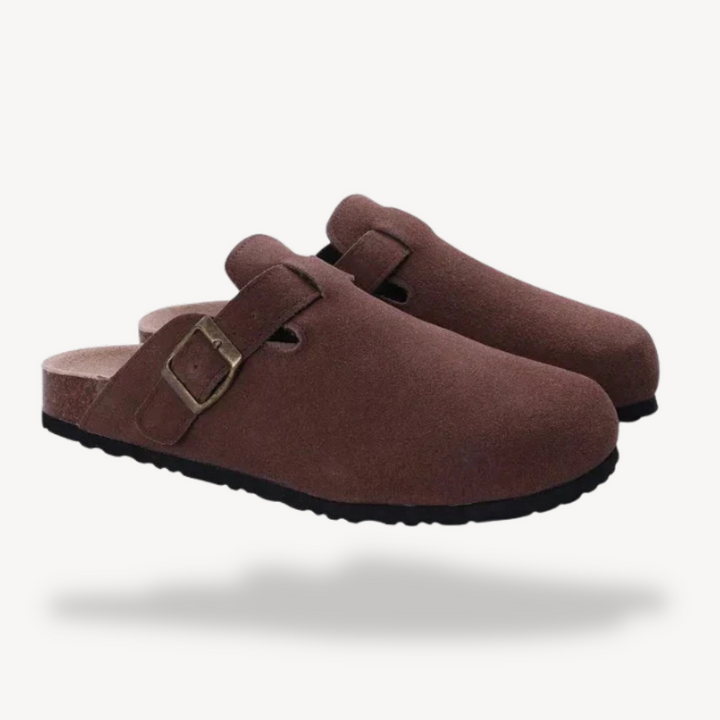 Orthopedic Buckle Mules for Men | Loravelle