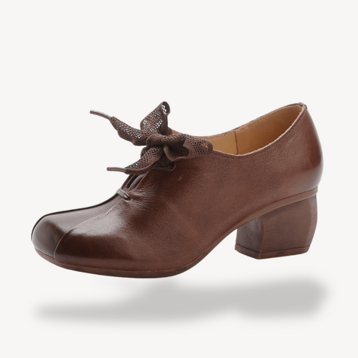Orthopedic Bow-Detail Heels for Women | Loravelle