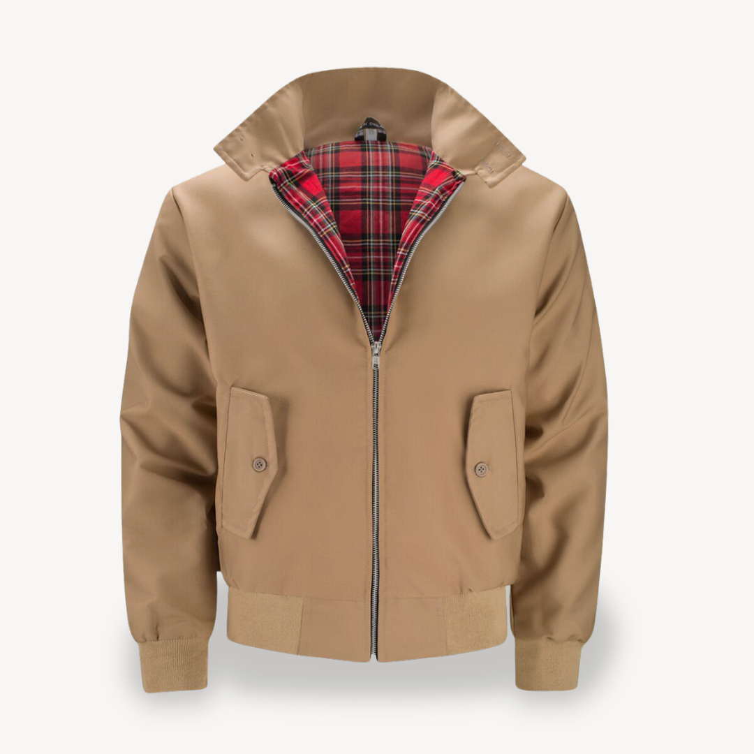 Men's Zip-Up Bomber Jacket | Loravelle