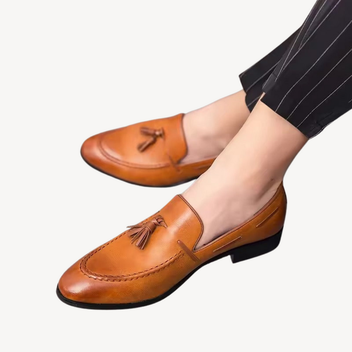 Orthopedic Tassel Loafers for Unisex | Loravelle