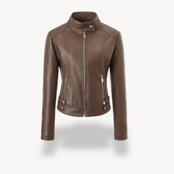 Faux Leather Jacket for Women | Loravelle
