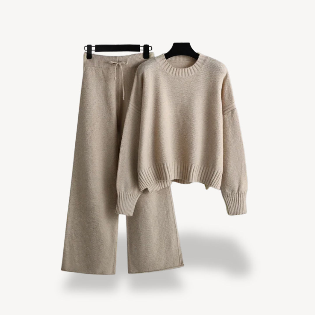 Women’s Knit Sweater & Pants Set | Loravelle