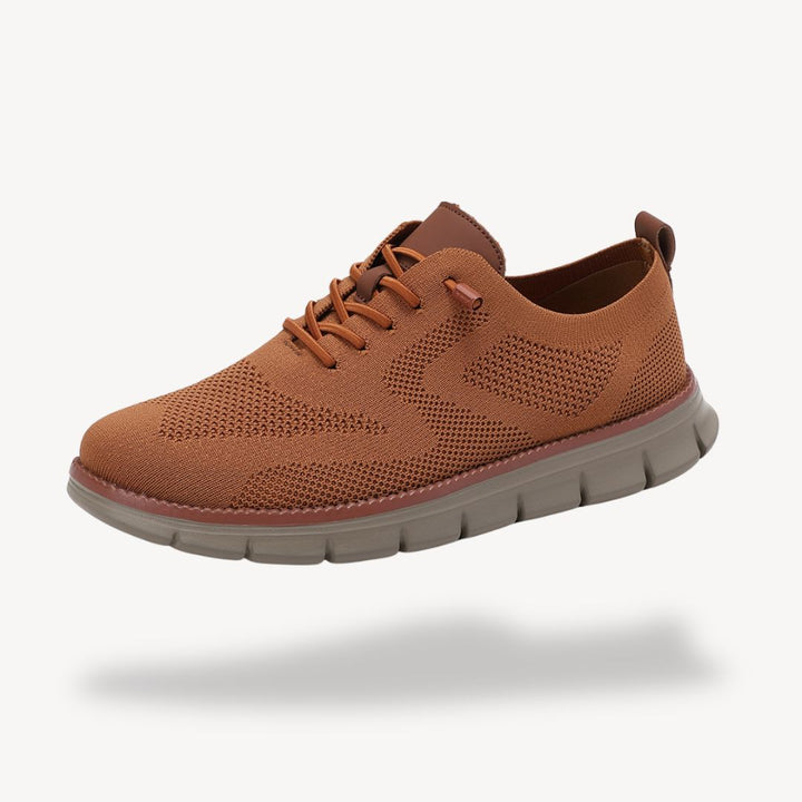 Knit Urban Orthopedic Shoes Men Olive | Loravelle