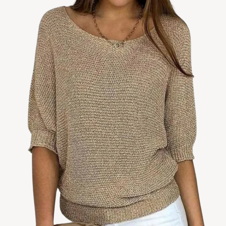 Women’s Knit Pullover Sweater Casual | Loravelle