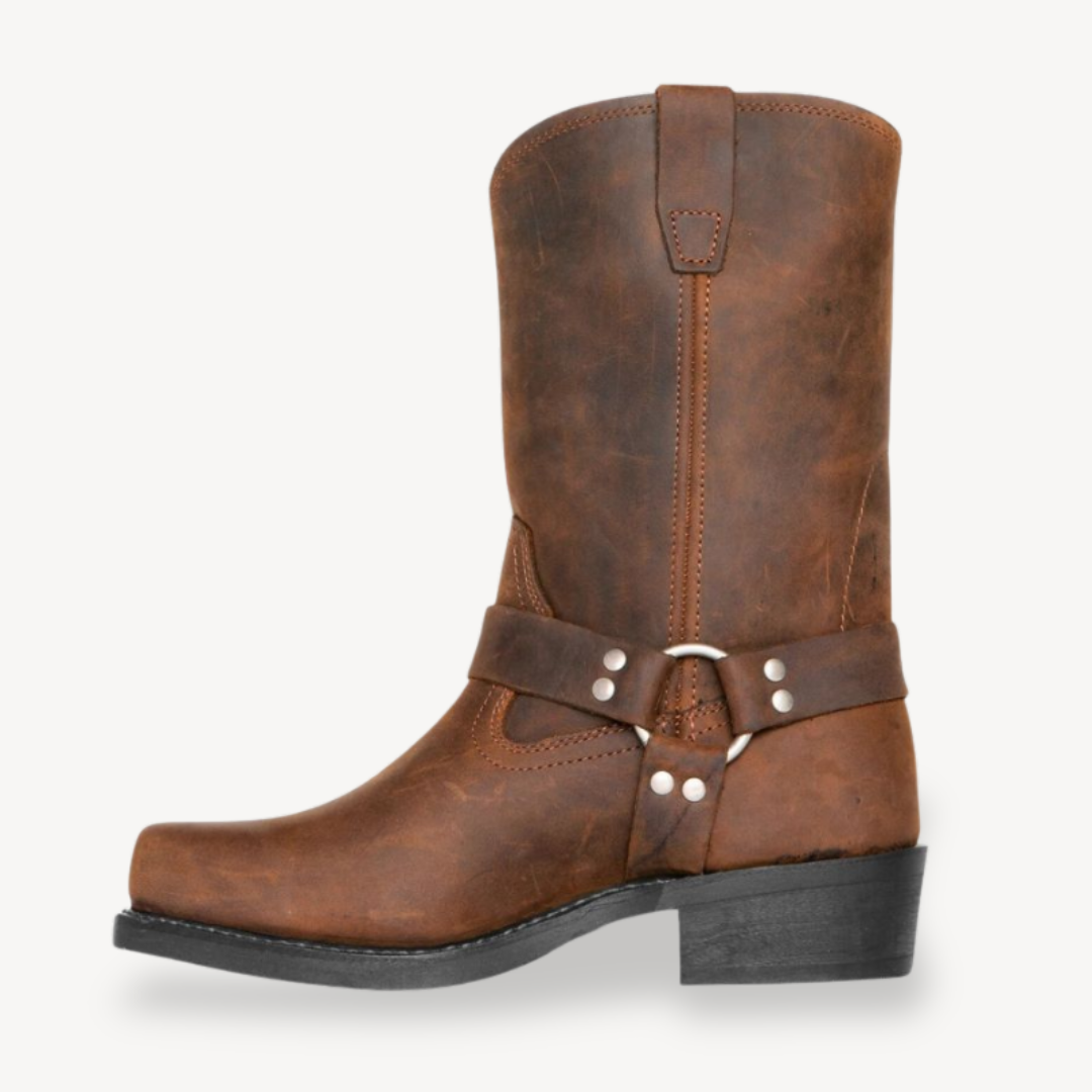Orthopedic Leather Boots for Men | Loravelle