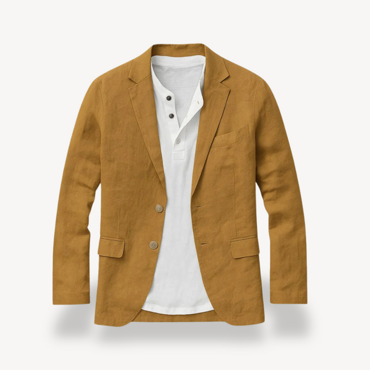 Men's Linen Blazer Jacket | Loravelle