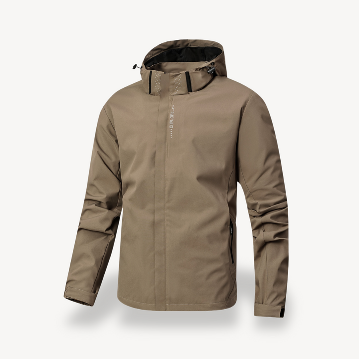Men’s Water-Resistant Zip Hoodie | Loravelle