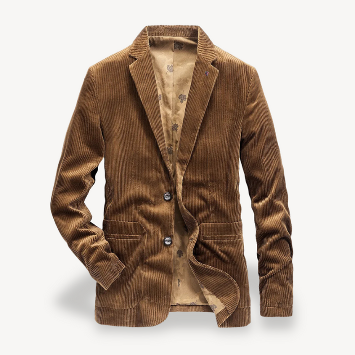Men's Slim Fit Corduroy Blazer | Loravelle