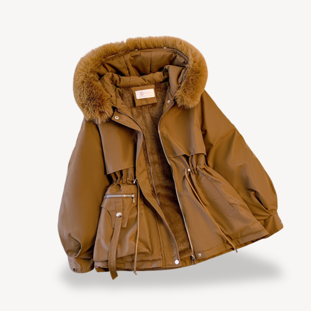 Women's Faux Fur-Lined Parka Jacket | Loravelle