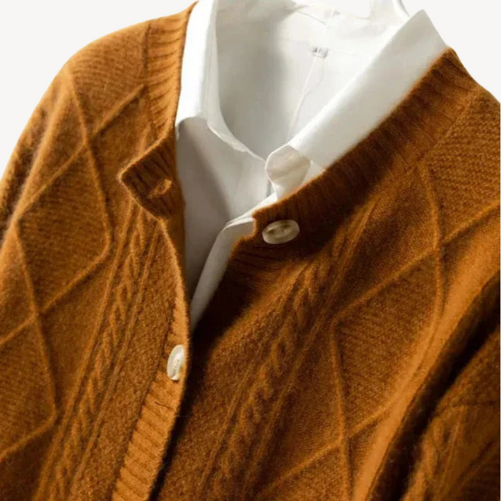 Button-Front Knit Cardigan for Women | Loravelle