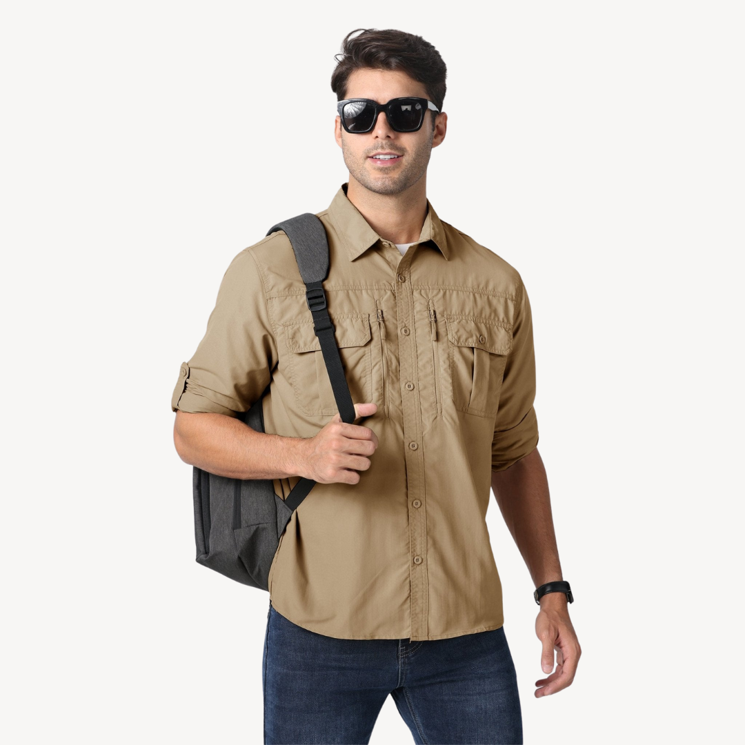 Men's Outdoor Tactical Long Sleeve Shirt | Loravelle